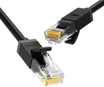 Ugreen Καλώδιο Δικτύου RJ45 1000Mbps U/UTP Cat.6 Cable 1m Black (20159)