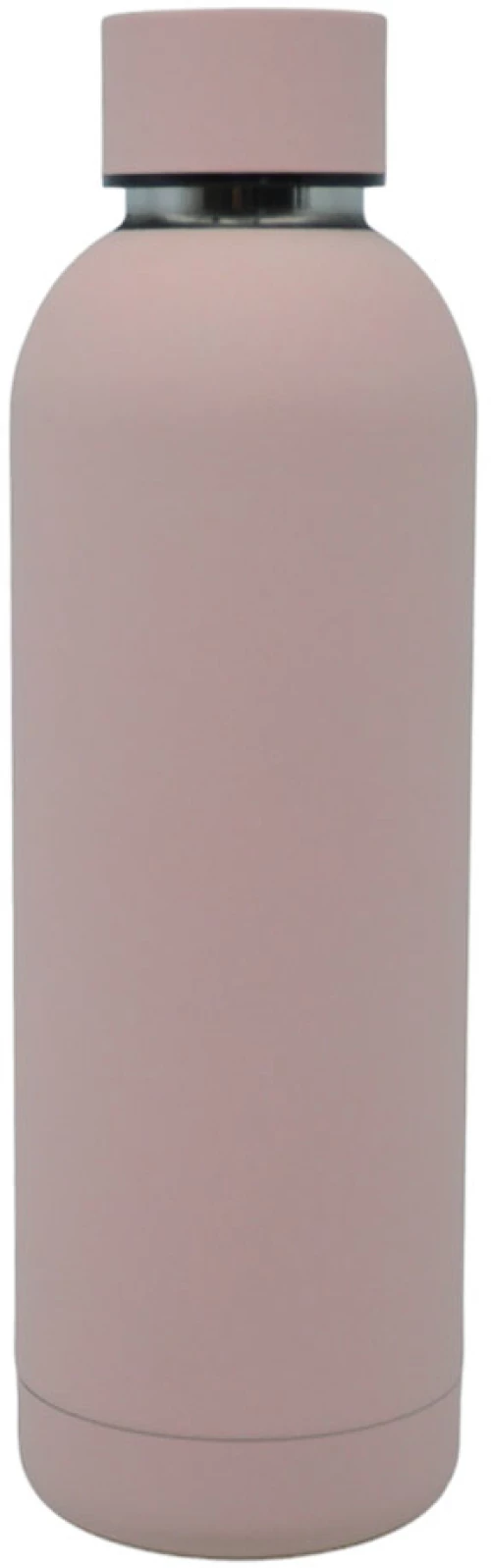 Θερμός Ανοξείδωτο Σε Ροζ Ματ Χρώμα Soft Touch 500ml