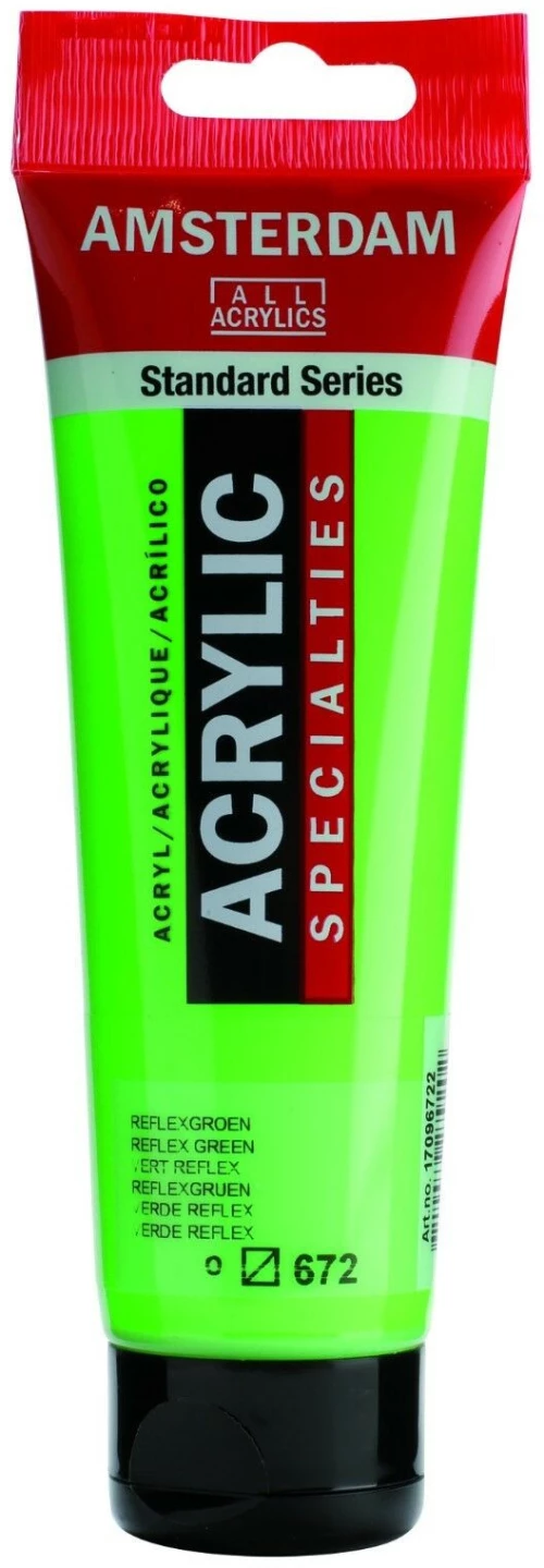 Ακρυλικό AMSTERDAM 672 REFLEX GREEN 120ml