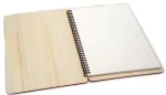 Ξύλινο σημειωματάριο σπιράλ 20x30cm