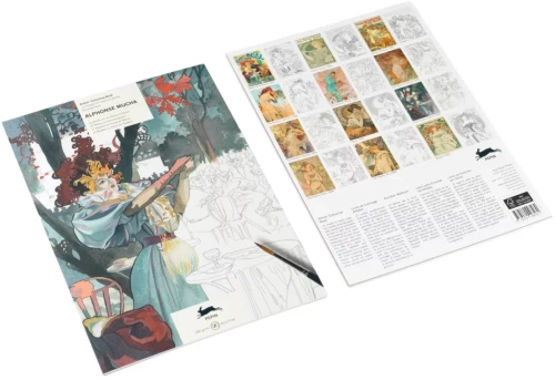 Colouring Book ALPHONSE MUCHA