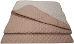 Runner  Microfiber ULTRASONIC 70gr/m2 ΜΕ ΡΕΛΙ ΜΠΕΖ - ΜΠΕΖ ΑΝΟΙΧΤΟ Υπέρδιπλο 72Χ240 Le Blanc
