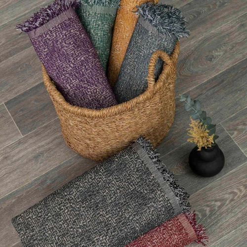 Ριχτάρι Τριθέσιο (180x300) Tile Μαύρο Borea