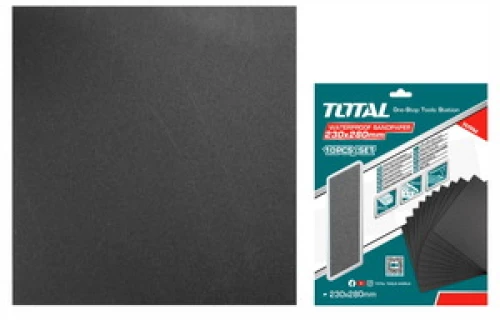 TOTAL TAC7712001 Γυαλόχαρτο νερού 230Χ280mm P120 10TEM