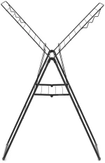 Brabantia 1004165 Πτυσσόμενη Απλώστρα Δαπέδου Hangon 20m, Matt Black