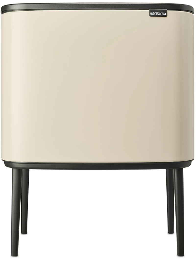 Brabantia 1005547 Κάδος Απορριμμάτων Bo Touch 11+23L, Soft Beige