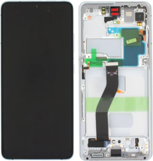 Samsung (GH82-26035B) OLED Touchscreen (excl cam) - Phantom Silver, Galaxy S21 Ultra; SM-G998B