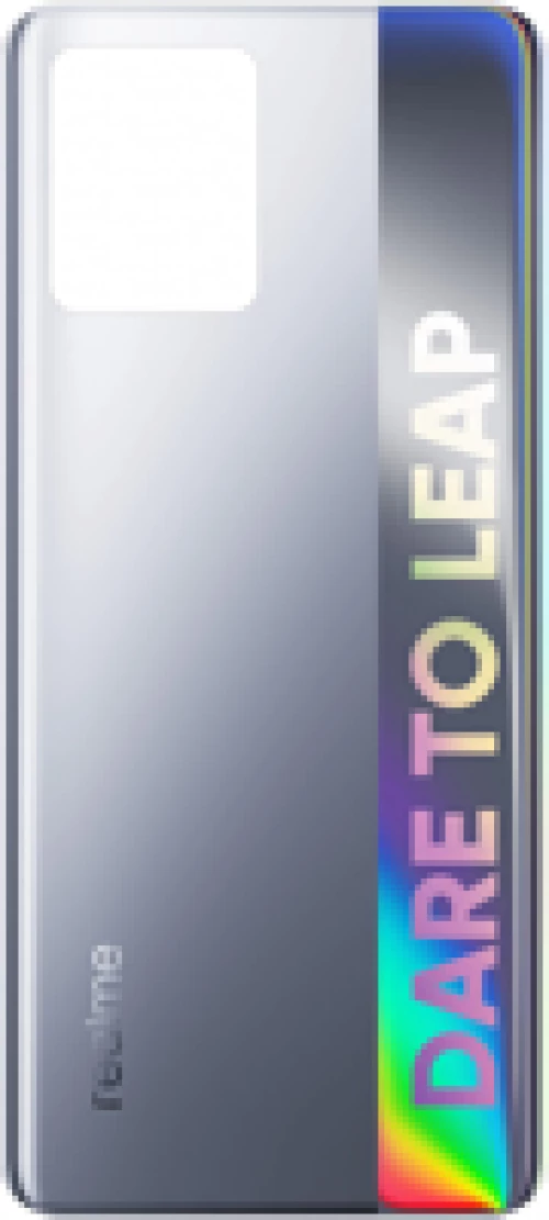 Realme (3202586) Back Cover - Silver, for model RealMe 8 4G