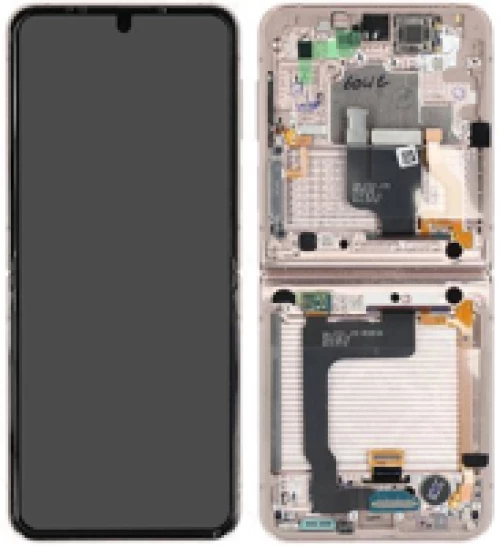 Samsung (GH82-29440C) OLED Touchscreen - Rose Gold, Galaxy Z Flip4; SM-F721B