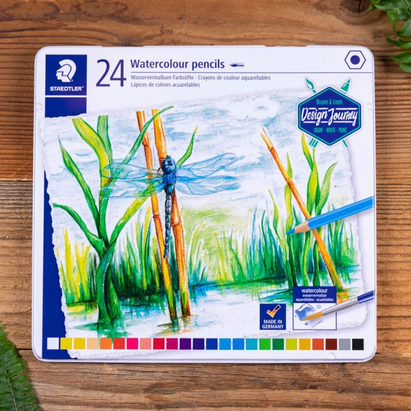 Staedtler - Watercolor colored pencil, 24 pcs (14610C M24) / Toys