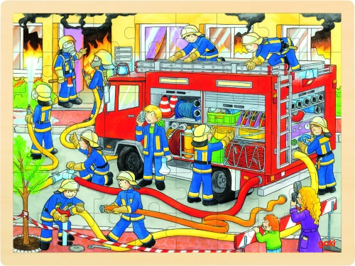 GOKI - Firefighting. Puzzle - (57527) / Toys