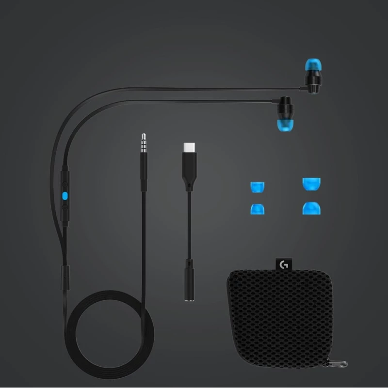 Logitech - G333 In-ear Gaming Headphones Black / Electronics