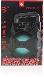 LED Bluetooth Ηχείο Μάυρο