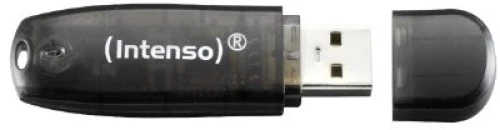 Intenso 16GB Rainbow USB 2.0 Flash Drive - Black