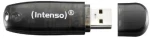 Intenso 16GB Rainbow USB 2.0 Flash Drive - Black