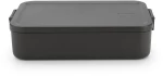 Brabantia 1006287 Δοχείο Φαγητού Πλαστικό Make&Take 2L, Dark Grey