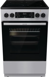 Gorenje GEC5C41SG Κουζίνα 70lt με Κεραμικές Εστίες Π50εκ., Α, Inox