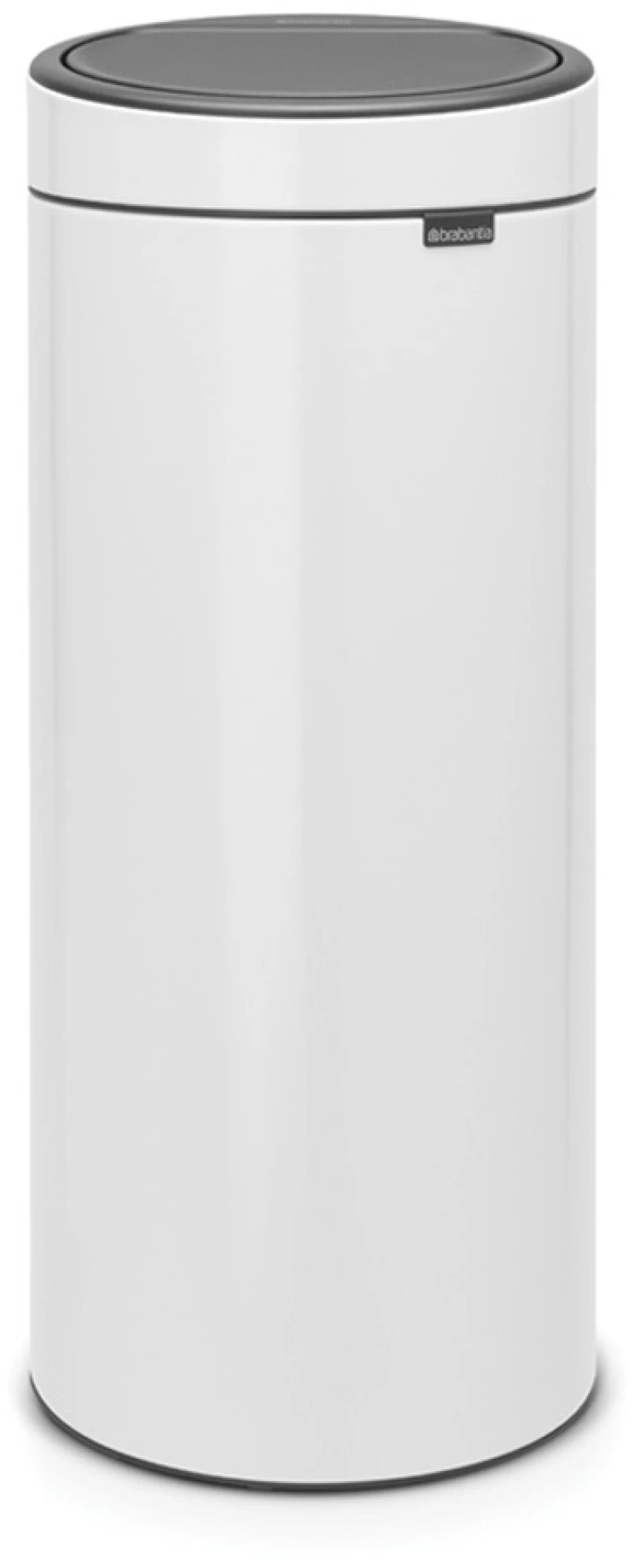 Brabantia 649999 Κάδος Απορριμμάτων Touch Bin New 30L, White
