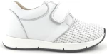 Sneakers σε λευκό δέρμα