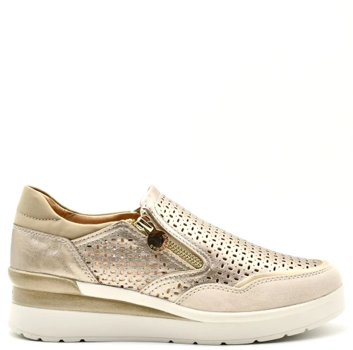 Sneakers Γυναικεία Cream 50 Laminated