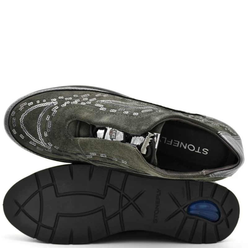 Sneakers Cream 21 pewter gray
