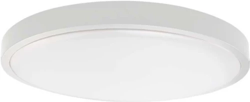 V-TAC Φωτιστικό LED Οροφής 24W 230V 2500lm 360° IP44 Ø295×60 Στρογγυλό Φυσικό Λευκό Άσπρο Σώμα 76191