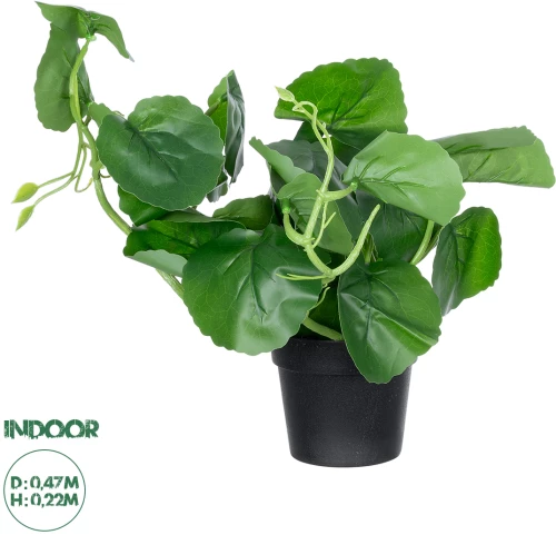 GloboStar® Artificial Garden BELL PLANT 20957 Διακοσμητικό Φυτό Σεφλέρα Φ47 x Υ22cm