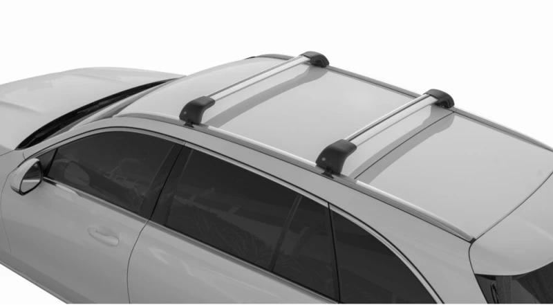 ΜΠΑΡΑ ΟΡΟΦΗΣ  ΑΛΟΥΜΙΝΙΟΥ 109cm ΑΣΗΜΙ SILENZIO CX ORIGINE SYSTEM ( STANDARD / FLUSH RAILING) NORDRIVE - 1 ΤΕΜ.