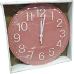 Ρολόι τοίχου - 732B - 130222 - Pink