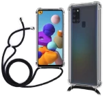 APPLE iPhone 11 Pro - ΘΗΚΗ ΣΙΛΙΚΟΝΗΣ CROSS SHOLDER ΔΙΑΦΑΝΗ