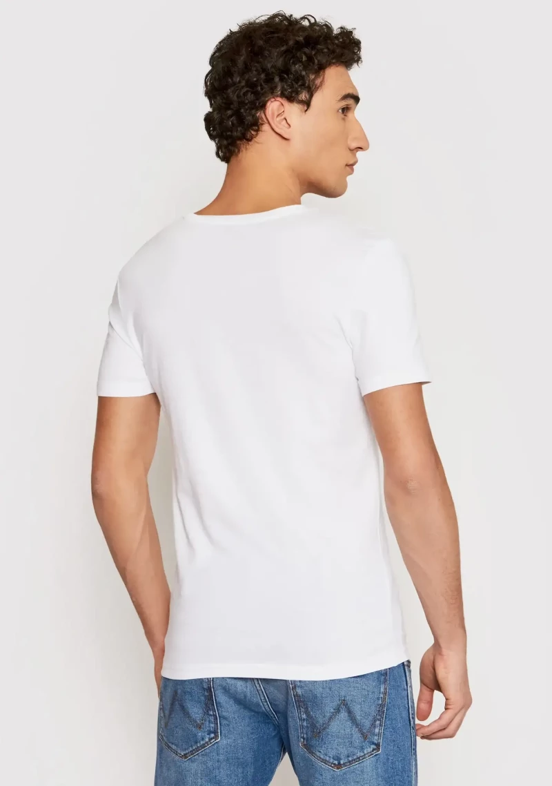 Guess - Ανδρικό T-shirt Slim Fit U97M01JR003-A009 Λευκό