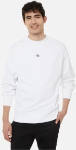 Calvin Klein - Ανδρικό Φούτερ J30J322534-YAF Λευκό