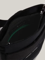 Tommy Hilfiger - Ανδρική Τσάντα Ώμου / Χιαστί Func Nylon Mini Crossover AM0AM12468-BDS Μαύρο