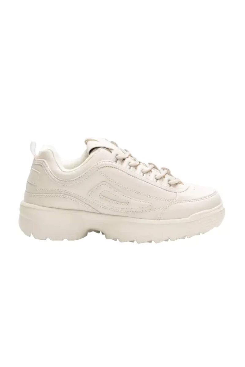 Luigi - Γυναικεία Sneakers με Ραφές 3840202 Μπεζ