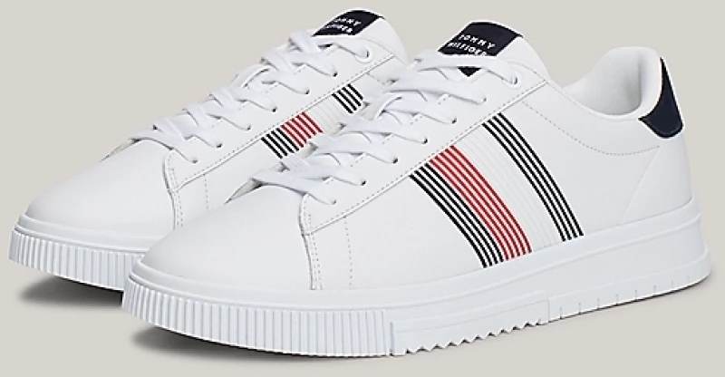 Tommy Hilfiger – Ανδρικά Sneakers FM0FM05129-YBS Λευκό