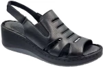Boxer 98190 10-011 Μαύρες Γυναικείες Πλατφόρμες - Πέδιλα