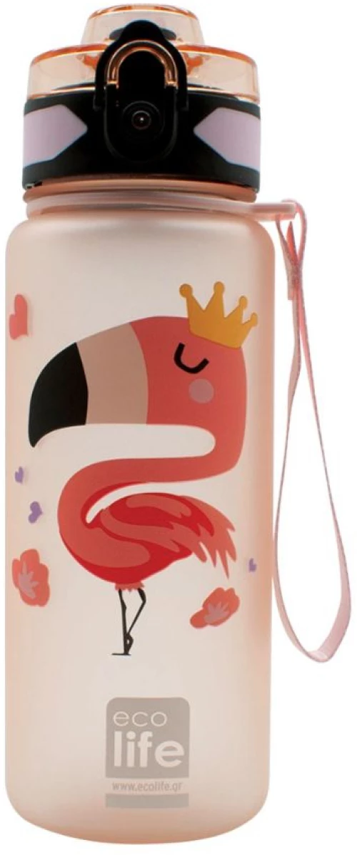 Παγούρι Ecolife Tritan 500ml - Flamingo