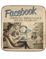 Σουβέρ ξύλινo χειροποίητo retro web Facebook