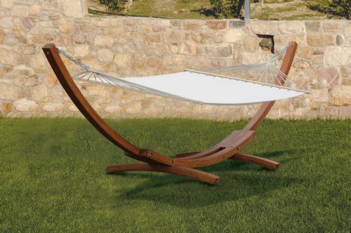 Αιώρα με ξύλινη βάση και πανί Large 410x119x125 εκ