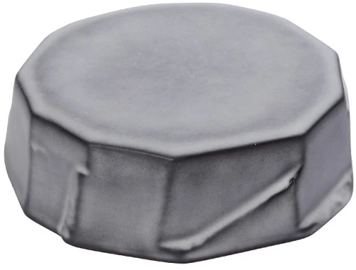 Iceberg πιάτο πήλινο γκρι ματ σετ δύο τεμαχίων 14x6.5 εκ