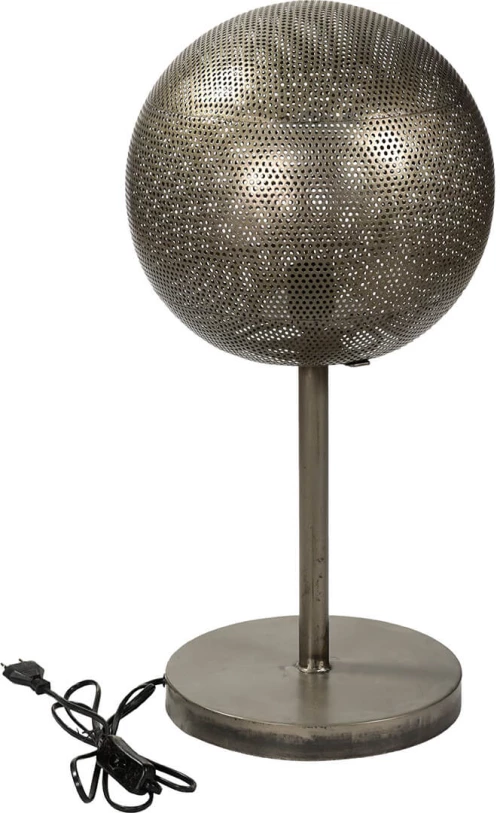 Moonlight μεταλλικό επιτραπέζιο φωτιστικό σε σχήμα μπάλας 30x60 εκ