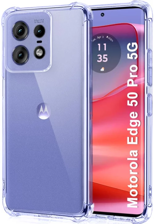 TechWave Armor Antishock case for Motorola Edge 50 Pro transparent