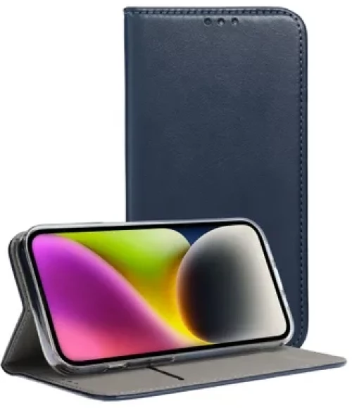 TechWave Smart Leather case for Samsung Galaxy Xcover Pro 2/ 6 Pro navy blue