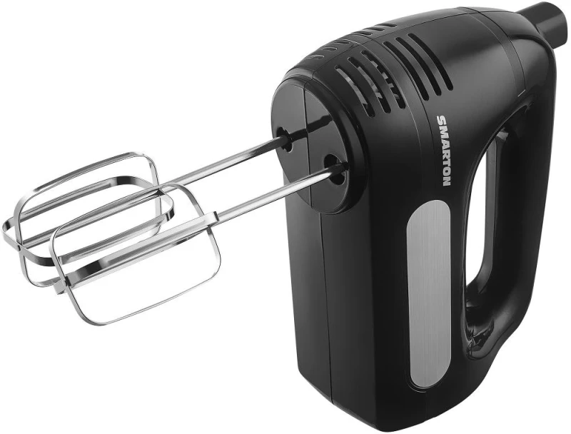 Μίξερ Χειρός 6 Ταχυτήτων 300W Smarton HM 300 Μαύρο