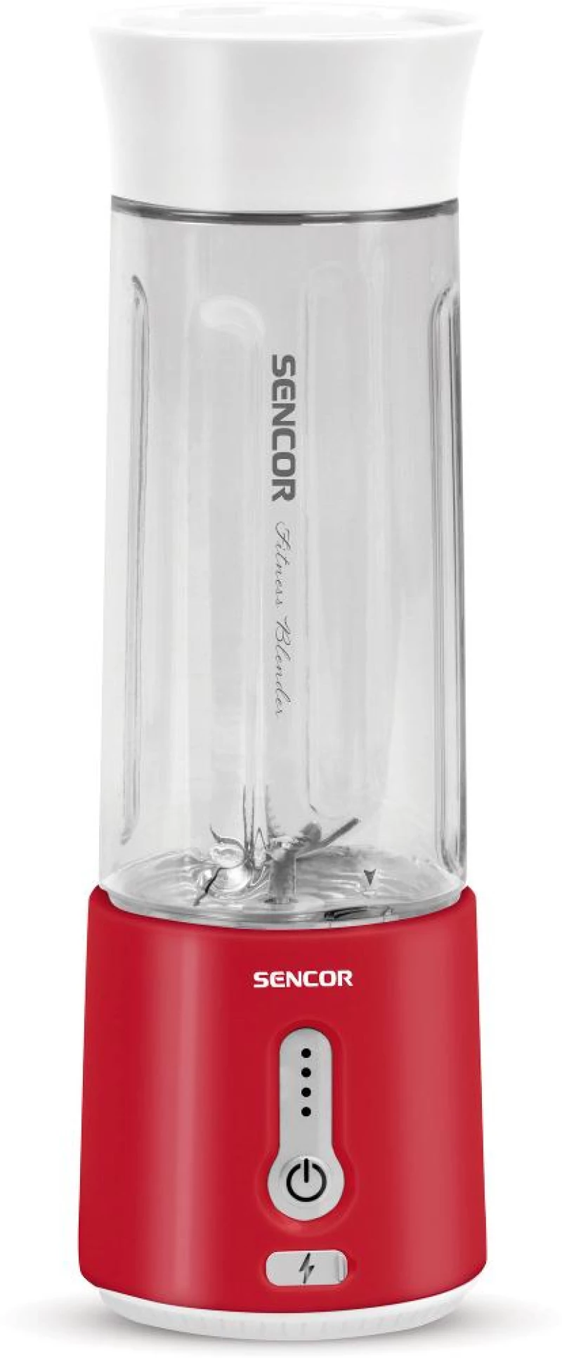 Επαναφορτιζόμενο Μπλέντερ Smoothie Maker 500ml 150W USB-C Sencor SBL 134RD Κόκκινο
