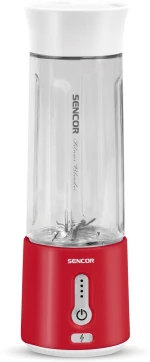 Επαναφορτιζόμενο Μπλέντερ Smoothie Maker 500ml 150W USB-C Sencor SBL 134RD Κόκκινο