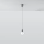 Κρεμαστό φωτιστικό Diego 1,PVC,1xE27/60w