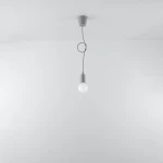 Κρεμαστό φωτιστικό Diego 1,PVC,1xE27/60w