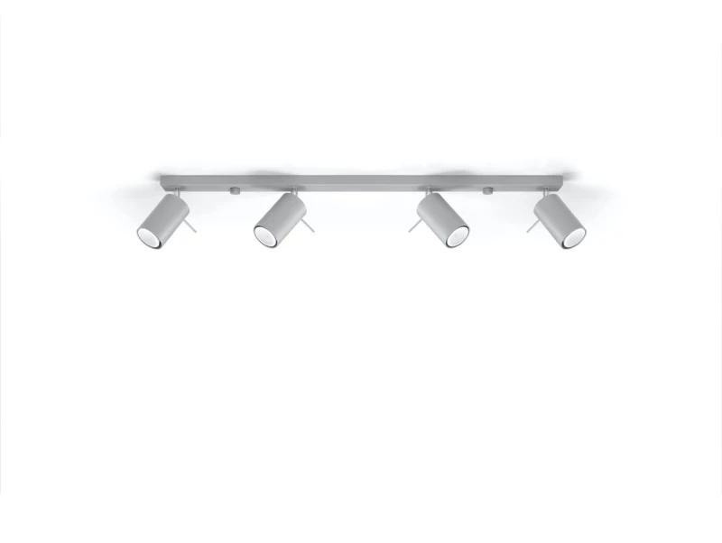 Sollux Φωτιστικό οροφής Ring 4,ατσάλι,4xGU10/40w