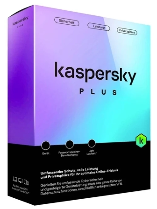 Kaspersky Plus Security 3U/1Y
